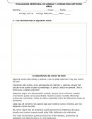 EVALUACION SEMESTRAL DE LENGUA Y LITERARTURA SEPTIMOS AÑOS