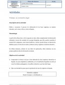 Actividades Trabajo: La normativa legal