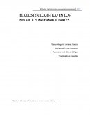 EL CLUSTER LOGISTICO EN LOS NEGOCIOS INTERNACIONALES