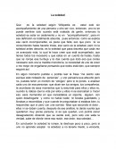 La soledad, es estar solo sin acompañamiento de una persona