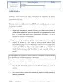 Trabajo: Elaboración de una evaluación de impacto de datos personales (EIPD)