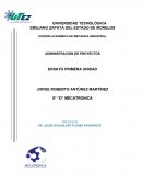 Administracion y control de proyectos