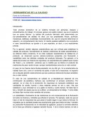 Las Herramientas de control de calidad