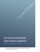 Actividad integradora CRISIS ECONOMICAS EN MÉXICO