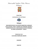 LA IMPLEMENTACION DE UN SOFTARE BIOMETRICO, MEDIANTE HUELLA DIGITAL