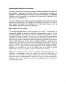 Alternativa de sustitución de propiedad