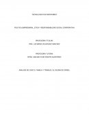 Caso dos politica empresarial, etica y resposabilidad social corporativa