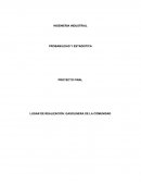 PROBABILIDAD Y ESTADISTICA - INGENIERIA INDUSTRIAL