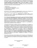 Acta de asamblea ejidal: Predio “El Ruedo”