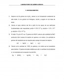 ESTEQUIOMETRÍA - EJERCICIOS