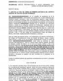 MEDIOS PREPARATORIOS A JUICIO ORDINARIO CIVIL SOBRE ACCIÓN REIVINDICATORIO