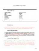 Informe de caso de Efrain