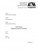 Durante todas las etapas, los romanos se esforzaron para tener un gobierno eficiente creando un sistema de leyes y ejerciendo su dominio sobre las regiones aledañas