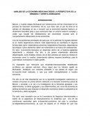 ANÁLISIS DE LA ECONOMÍA MEXICANA DESDE LA PERSPECTIVA DE LA DEMANDA Y OFERTA AGREGADOS