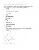 Ejercicios resueltos de ácidos carboxílicos, anhídridos y ésteres