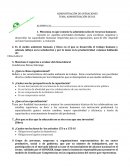 TEMA: ADMINISTRACIÓN DE R.H.