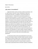 Ensayo de ¿Nos vamos o nos quedamos?