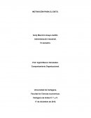 Administración industrial. Comportamiento Organizacional