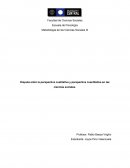 Disputa entre la perspectiva cualitativa y perspectiva cuantitativa en las ciencias sociales.