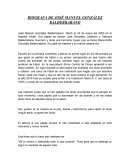 BIOGRAFA DE JOSÉ MANUEL GONZÁLEZ BALDERRABANO