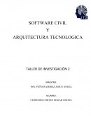 Software civil y arquitectura tecnologica