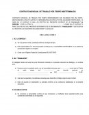 CONTRATO INDIVIDUAL DE TRABAJO POR TIEMPO INDETERMINADO