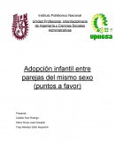 Una de Las Adopciones homoparentales