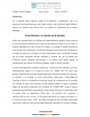 Ensayo - El Ser Humano y su relación con la Sociedad