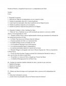 La Prueba de Independencia de Chile
