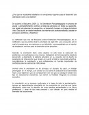 ¿Por qué es importante establecer un compromiso cognitivo para el desarrollo a la orientación como una materia?