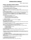 CAPÍTULO I: SER HUMANO, SOCIEDAD Y DERECHO