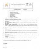 DE LA INDUCCION DE INGRESO DE PERSONAL EN LA CUAL SE TRATARON LOS SIGUIENTES TEMAS