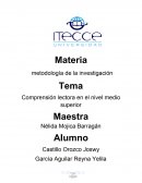 CUAL ES LA COMPRENCION LECTORA