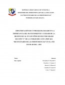 MPLEMETACIÓN DE UN PROGRAMA BASADO EN LA IMPORTANCIA DEL MANTENIMIENTO Y CUIDADO DE LA HIGIENE BUCAL EN LOS NIÑOS DE SEGUNDO GRADO SECCIÓN “C” DE LA UNIDAD EDUCATIVA PRIVADA “BICENTENARIO DE LAS INDEPENDENCIAS” EN EL AÑO ESCOLAR 2014