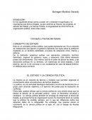 Concepto y Teorías del Estado. CONCEPTO DE ESTADO
