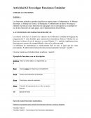 Actividad Investigar Funciones Estándar