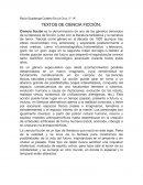 CUALES SON LOS TEXTOS DE CIENCIA FICCIÓN.