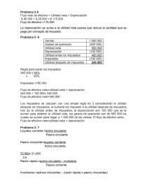 La depreciación se suma a la utilidad neta puesta que reduce la cantidad que se paga por concepto de impuesto. Página 1