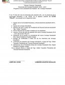 Programa Cívico estudiantil de Posesión del Consejo Estudiantil