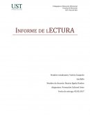 INFORME DE LECTURA. La educación tradicional en Chile