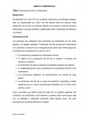 ENSAYO COMPARATIVO Generación del 98 y el modernismo