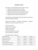 Comentario Cada concepto es y debe desarrollarse en forma individual y en orden