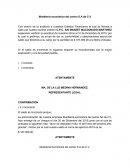 Mueblería económica del centro S.A de C.V