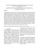 Proteómica de diferentes partes de la planta Moringa oleífera de Venezuela