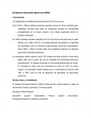 El Sistema Educativo Mexicano (SEN)