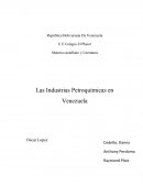 Las Industrias Petroquímicas en Venezuela
