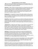 Red argumentativa y ensayo del lobo Estepario