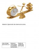 La Operacion de sistema de costos