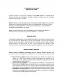 Formulacion estrategica panelitas la cabra FORMULACIÓN ESTRATEGICA