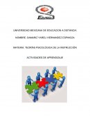 Psicologia TEORÍAS Y PARADIGMAS EN PSICOLOGÍA DE LA EDUCACIÓN